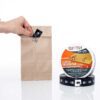 Cintas de seguridad negra para delivery - ecommerce (Pack x 7) - Imagen 2