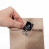Cintas de seguridad negra para delivery - ecommerce (Pack x 7) - Imagen 3