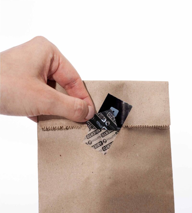 Cintas de seguridad negra para delivery - ecommerce (Pack x 7) - Imagen 3