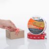 CINTA DE SEGURIDAD ROJA TAMPER EVIDENT DOMCILIOS DELIVERY