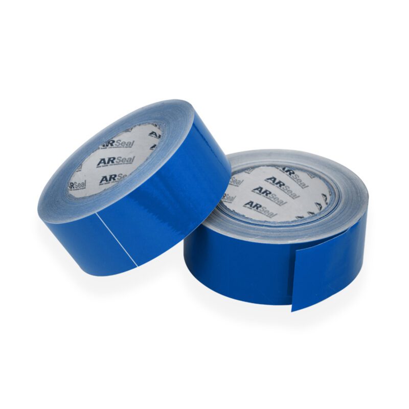 Cinta de seguridad azul para empaques y cajas (Pack x 7)